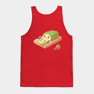 Matcha Cake Roll Tank Top